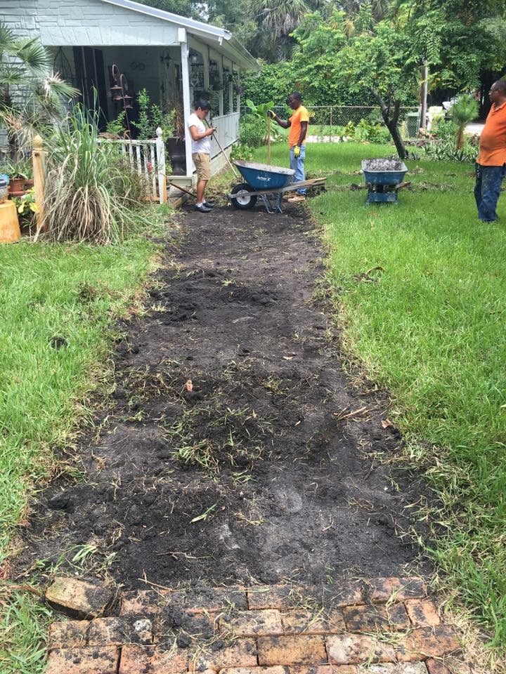 Indianapolis residential paver installation